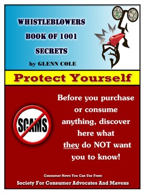 cover image of Whistleblowers Book of 1001 Secrets